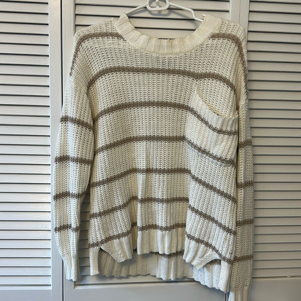 American Eagle Striped Sweater Size XS